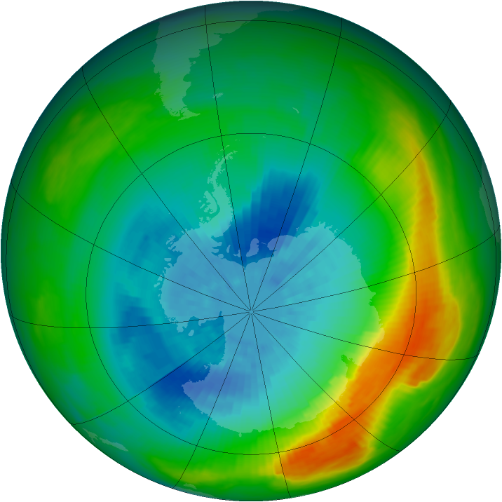 Ozone Map 1981-09-24